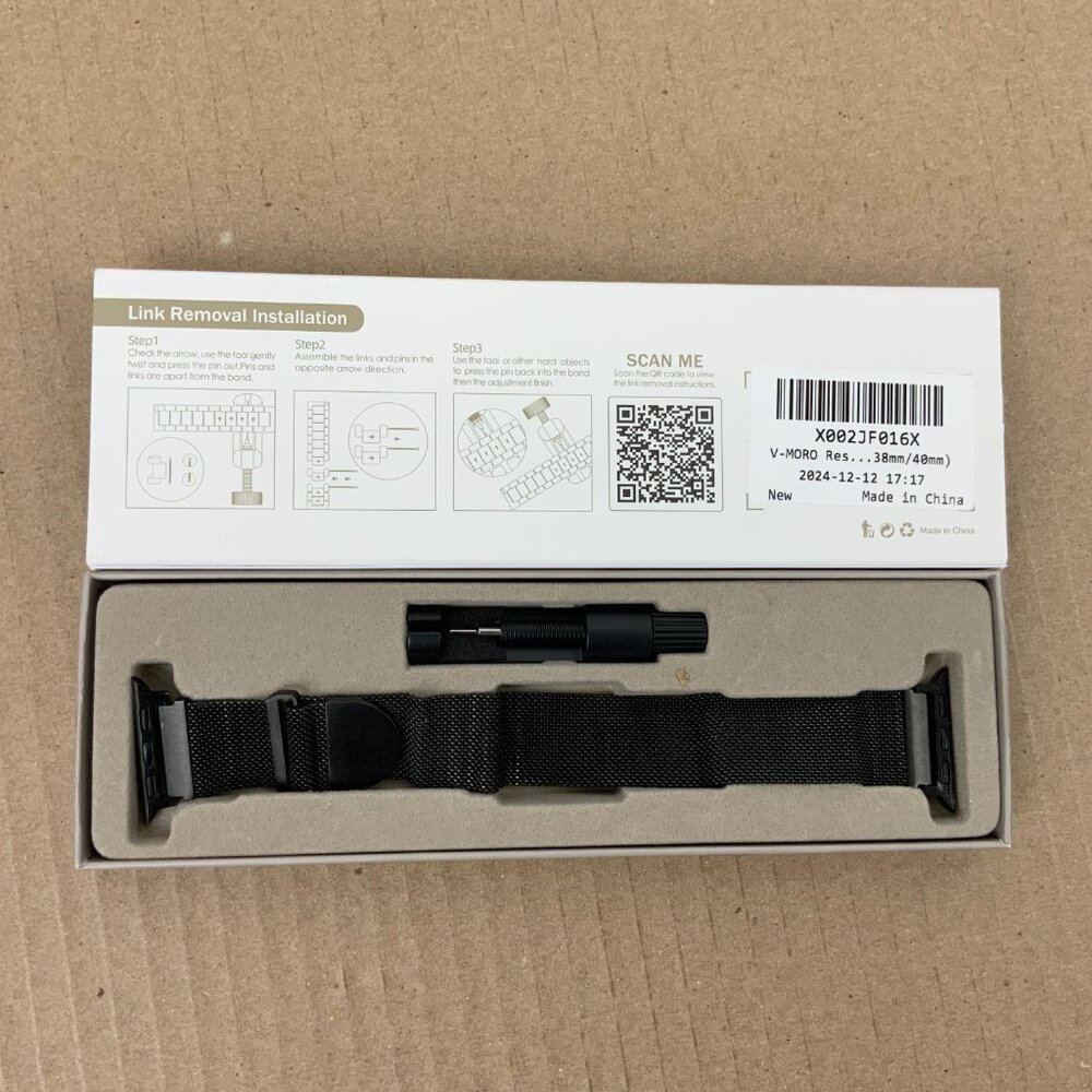 Set of 3 Apple Watch Bands 38 - 40 mm - Picture 2 of 12
